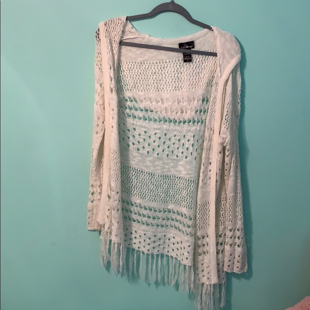 Cream Colored Cardigan